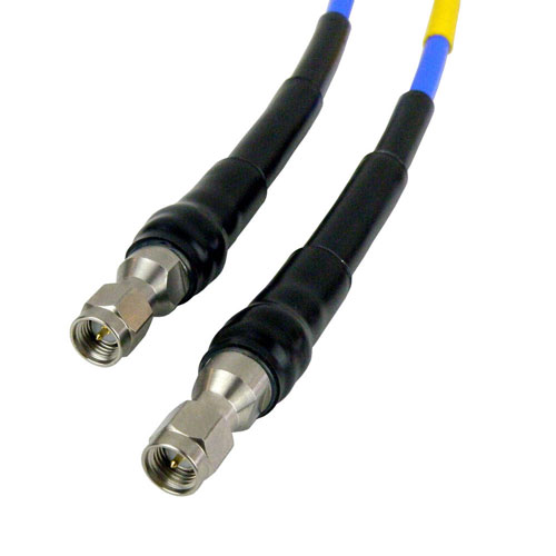 SMA Male to SMA Male Cable FM-F141 Coax in 72 Inch with LF Solder SCA18140101-72