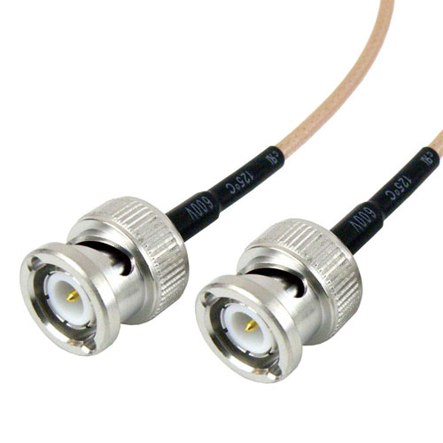 BNC Male to BNC Male Cable RG-316 Coax in 36 Inch SCA23316-36
