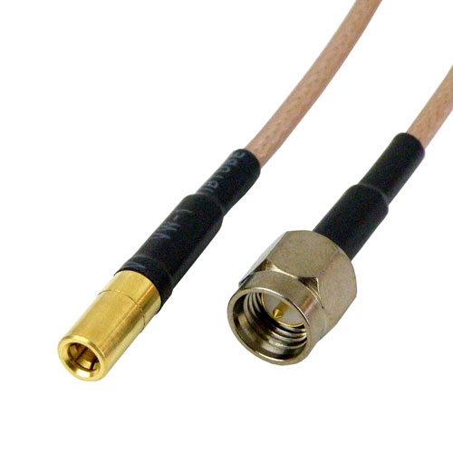 SMA Male to SSMB Male Cable RG-316 Coax in 48 Inch and RoHS SCA24316-48