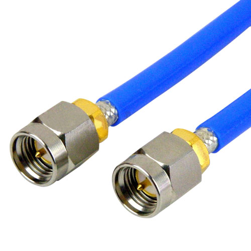 SMA Male to SMA Male Cable SF-141J Coax in 30 Inch SCA40141-30