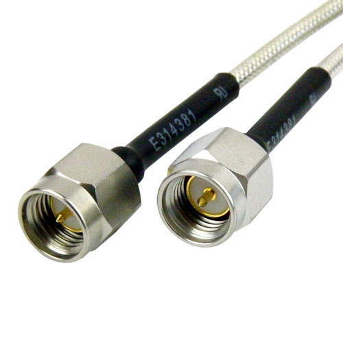 SMA Male to SMA Male Cable FM-SR405FL Coax SCA51086