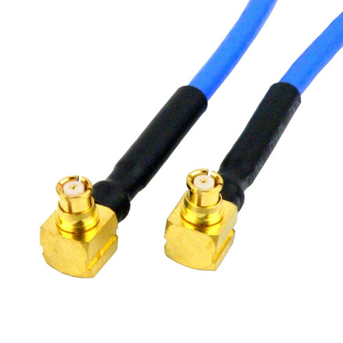 RA SMP Female to RA SMP Female Cable FM-F086 Coax in 3 Inch and RoHS SCA61086-03