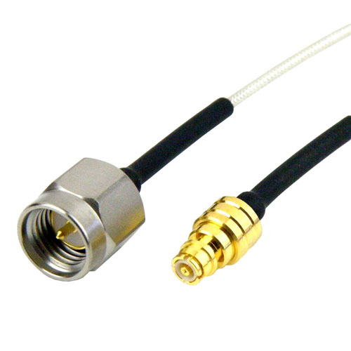 SMP Female to SMA Male Cable SF-047 Coax in 24 Inch SCA63047-24