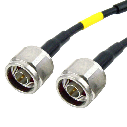 N Male (Plug) to N Male (Plug) Cable RG-58 Coax Up To 3 GHz SCA81058