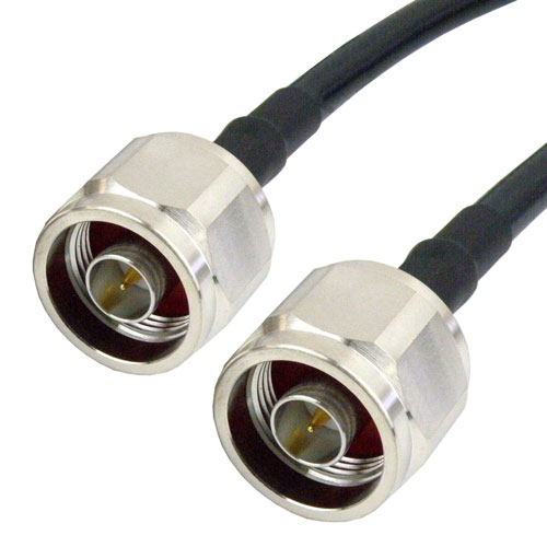 N Male (Plug) to N Male (Plug) Cable LMR-240 Coax Up To 5.8 GHz SCA81240