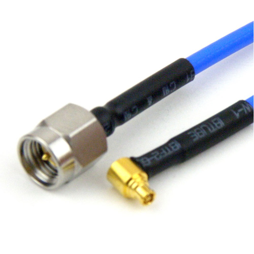 RA Mini SMP Female to SMA Male Cable FM-F086 Coax in 4 Inch SCA94086-04