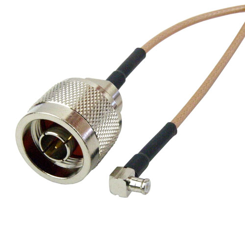 N Male to RA MCX Male Cable RG-316 Coax SCB111394
