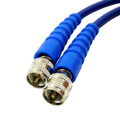 Mini UHF Male to Mini UHF Male Cable RG-58 Coax in 48 Inch SCB11955-48