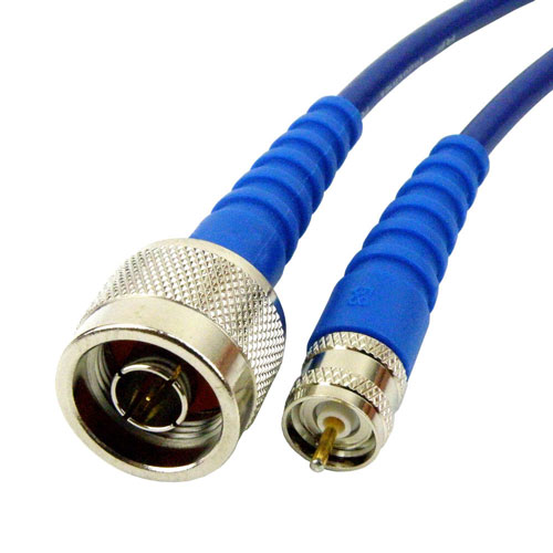 Mini UHF Male to N Male Cable RG-58 Coax in 24 Inch SCB11958-24