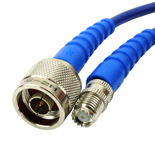 Mini UHF Female to N Male Cable RG-58 Coax in 48 Inch SCB11961-48