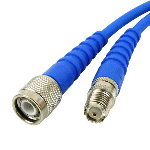 Mini UHF Female to TNC Male Cable RG-58 Coax in 48 Inch SCB11970-48