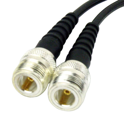 75 Ohm N Female to 75 Ohm N Female 75 Ohm RG-59 Coax SCB13316