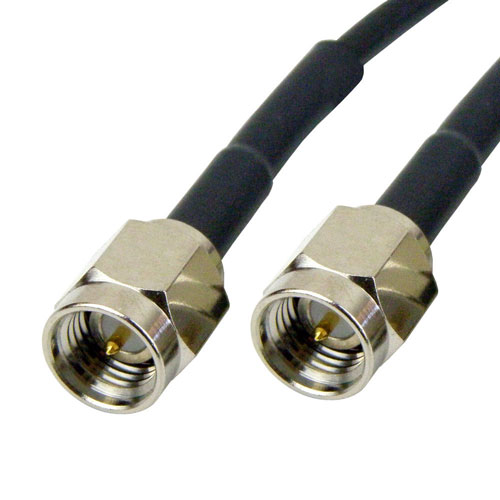 SMA Male (Plug) to SMA Male (Plug) Cable RG-174 Coax Up To 3 GHz SCB15045