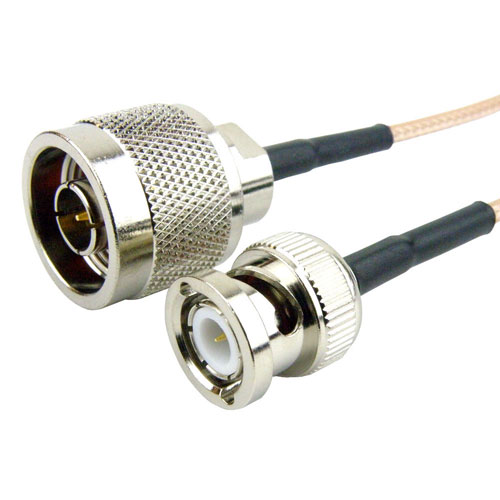 BNC Male to N Male Cable RG-316 Coax SCB15549
