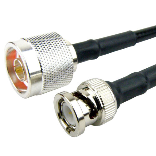 BNC Male to N Male Cable LMR-240 Coax SCB15558
