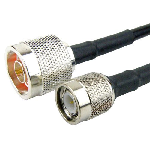 N Male (Plug) to TNC Male (Plug) Cable LMR-240 Coax Up To 6 GHz SCB15655
