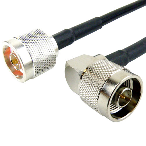 N Male to RA N Male Cable LMR-240 Coax SCB15670