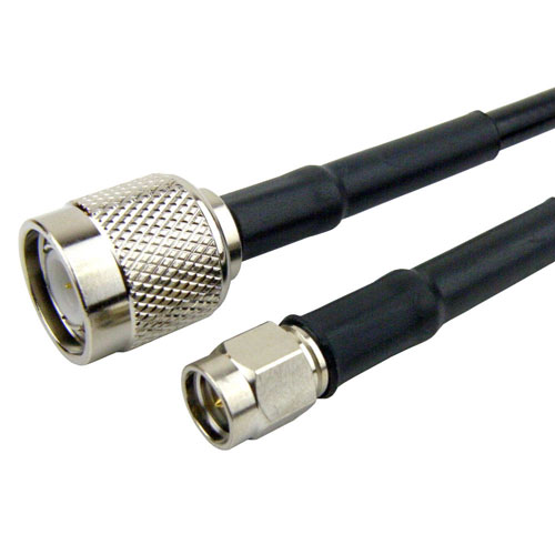 SMA Male (Plug) to TNC Male (Plug) Cable LMR-195 Coax Up To 6 GHz SCB15861