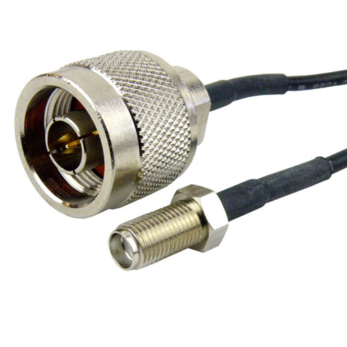 SMA Female to N Male Cable RG-174 Coax SCB18125
