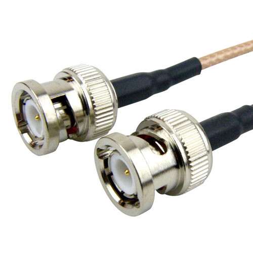 BNC Male to BNC Male Cable RG316-DS Coax in 96 Inch SCB18181-96