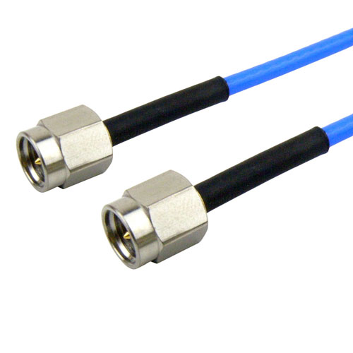 SMA Male (Plug) to SMA Male (Plug) Cable FM-F086 Coax Up To 26.5 GHz, 1.5 VSWR in 36 Inch and RoHS SCC2610-0202-36