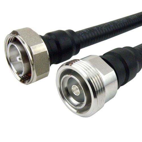 Low PIM 7/16 DIN Male to 7/16 DIN Female Cable LEONI Coax SCC33517