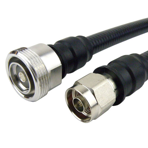 Low PIM 7/16 DIN Female to N Male Cable LEONI Coax SCC33523