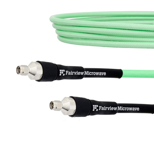 Low Loss Test SMA Male to SMA Male Cable LL335i Coax in 24 Inch SCE18060101-24