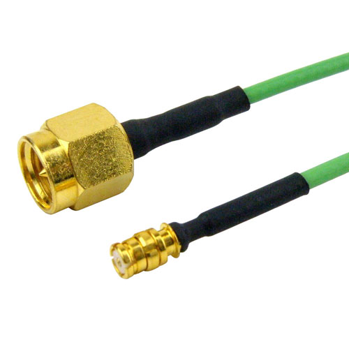 SMP Female to SMA Male Cable HF047 Coax SCF34047