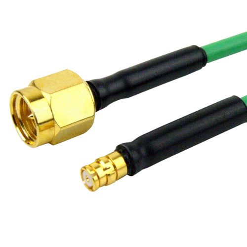 SMP Female to SMA Male Cable HF-086 Coax in 8 Inch SCF34086-08