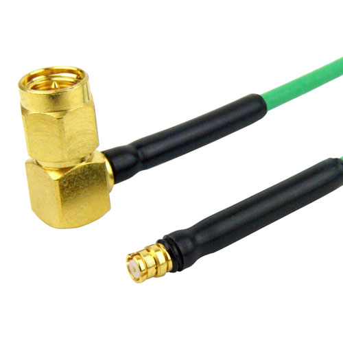 SMP Female to RA SMA Male Cable HF086 Coax SCF43086