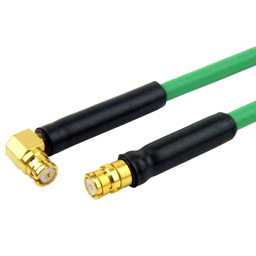 SMP Female to RA SMP Female Cable HF086 Coax SCF48086