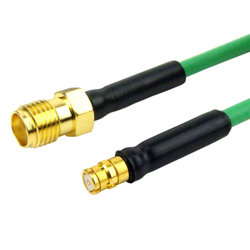 SMP Female to SMA Female Cable HF086 Coax SCF49086