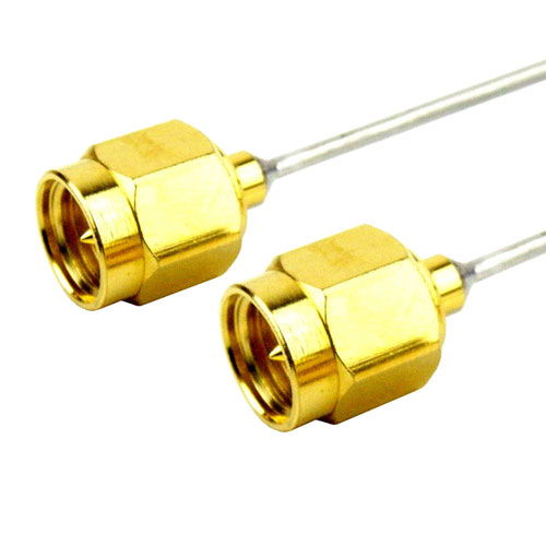 SMA Male to SMA Male Cable HC047 Coax in 12 Inch SCH49047-12