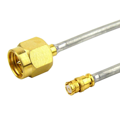 SMP Female to SMA Male Cable Invalid Alias Coax in 12 Inch SCH72086-12