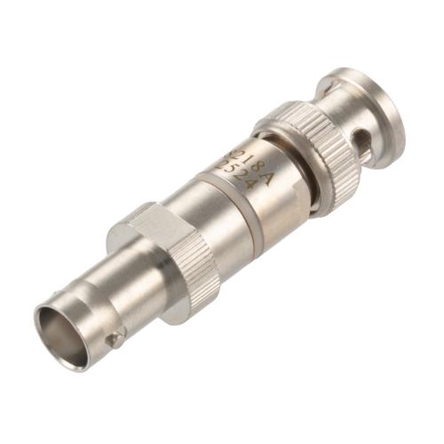 Inner and Outer DC Block, 50 Ohm, 100 MHz to 4 GHz with BNC Male to BNC Female Connectors SD8218A