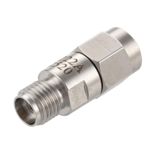 Inner DC Block, 50 Ohm, 10 MHz to 26.5 GHz with 2.92mm Male to 2.92mm Female Connectors SD8222A