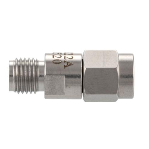 Inner DC Block, 50 Ohm, 10 MHz to 26.5 GHz with 2.92mm Male to 2.92mm Female Connectors SD8222A
