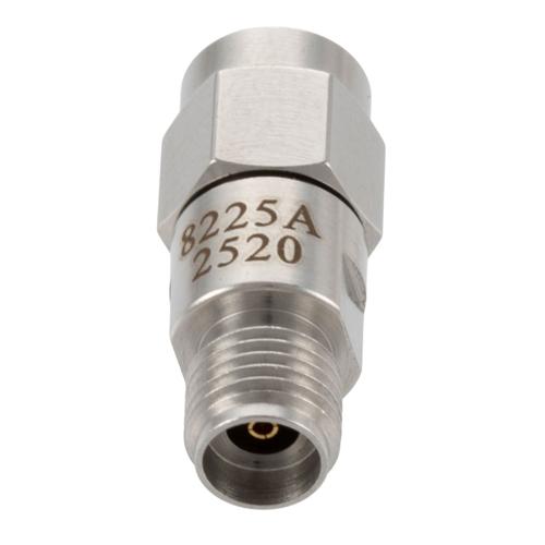 Inner DC Block, 50 Ohm, 10 MHz to 40 GHz with 2.92mm Male to 2.92mm Female Connectors SD8225A