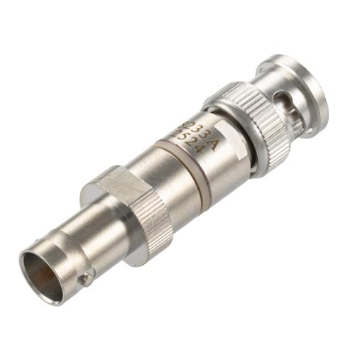 Inner and Outer DC Block, 75 Ohm 100 MHz to 4 GHz with BNC Male to BNC Female Connectors SD8233A