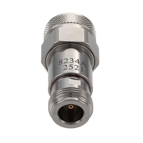 Inner DC Block, 75 Ohm 10 MHz to 4 GHz with N Male to N Female Connectors SD8234A