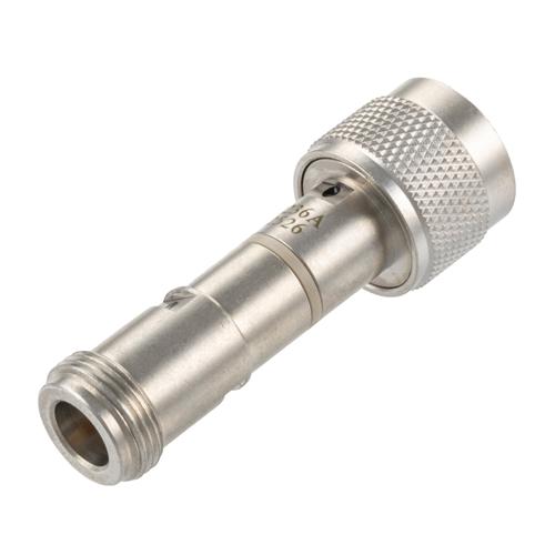 Inner and Outer DC Block, 75 Ohm 100 MHz to 4 GHz with N Male to N Female Connectors SD8236A