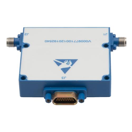 0 to 60 dB 8 Bit Programmable TTL Controlled Step Attenuator With a 0.25 dB Step SMA Female To SMA Female From 30 MHz To 6 GHz SDA-060-060-0025-SMA