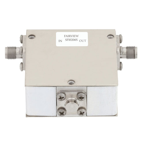 Isolator SMA Female With 13 dB Isolation From 2 GHz to 6 GHz Rated to 20 Watts SFI0206S