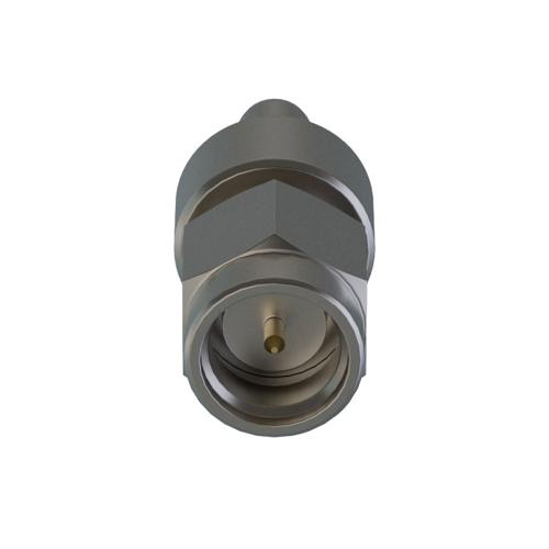 SMA Male (plug) to SMC Jack Adapter, Nickel Plated Brass Body, High Temp, 1.2 VSWR SM2076