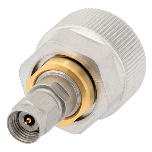 7mm to 2.4mm Male (Plug) Adapter, Passivated Stainless Steel Body, 1.15 VSWR SM3368