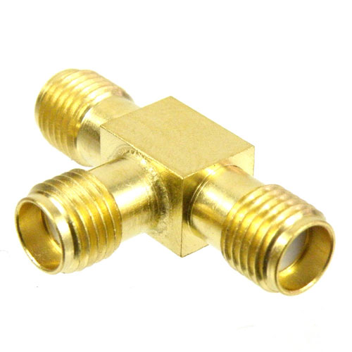 SMA T Adapter Female (Jack) Female (Jack) Female (Jack) SM4945
