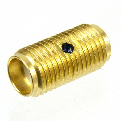 SMA Female (Jack) to SMA Female (Jack) Adapter, Gold Plated Stainless Steel Body, 1.2 VSWR SM4951