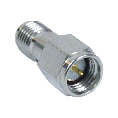 SMA Male (Plug) to SMA Female (Jack) Adapter, Passivated Stainless Steel Body SM4979