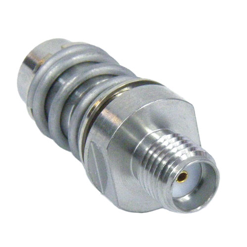 SMA Female (Jack) to BZ Male (Plug) Adapter, Passivated Stainless Steel Body, 1.2 VSWR SM5568